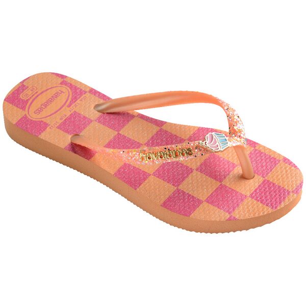 Havaianas Kids Slim Glitter Trendy Peach INVITO CYPRUS